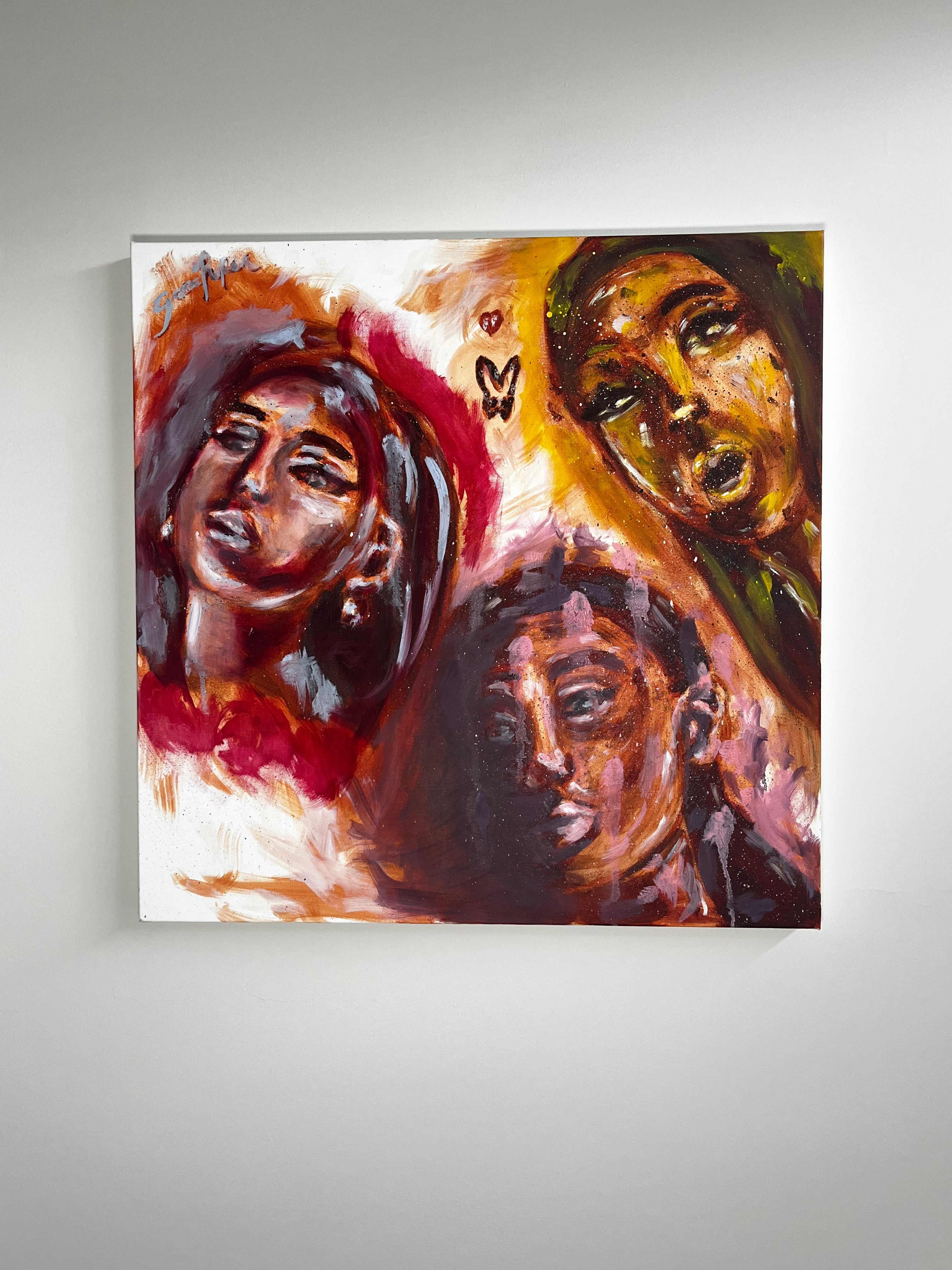Ariana Grande Vol 1 --- Original Oil Painting by Sara Roper