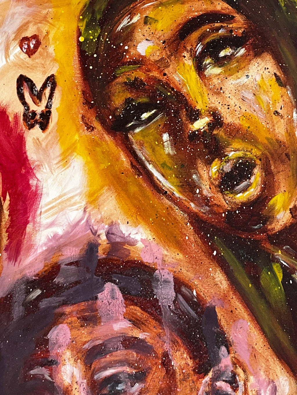 Ariana Grande Vol 1 --- Original Oil Painting by Sara Roper