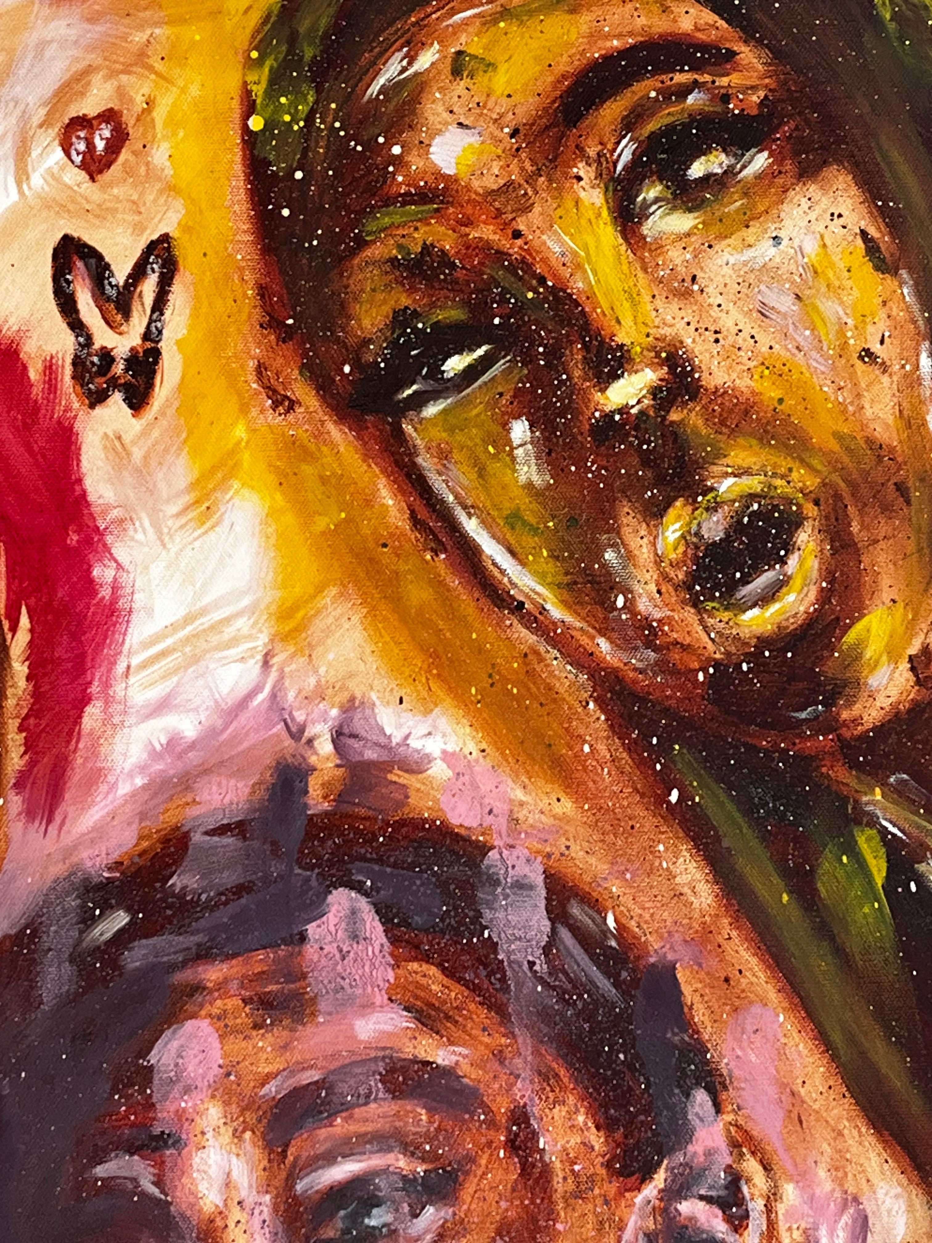 Ariana Grande Vol 1 --- Original Oil Painting by Sara Roper